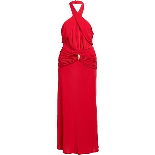 ELISABETTA FRANCHI - vestito estivo - rosso pomodoro