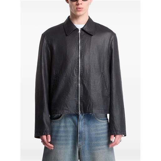 OUR LEGACY giacca worker mini - nero