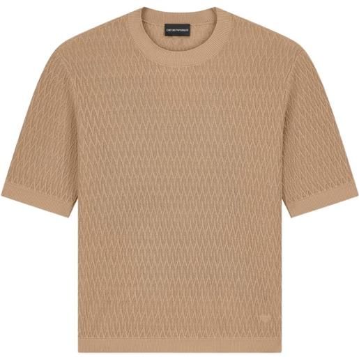 Emporio Armani t-shirt a maniche corte - toni neutri