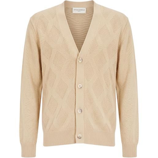 OFFICINE GÉNÉRALE - cardigan - beige