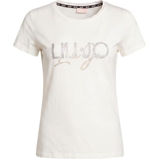 LIU -JO - t-shirt - avorio