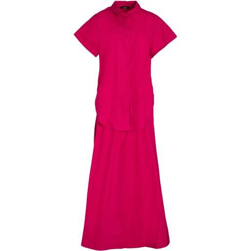 ACTITUDE by TWINSET - vestito chemisier - fucsia