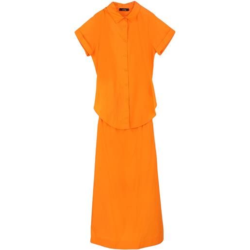 ACTITUDE by TWINSET - vestito chemisier - arancione