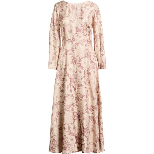 MOMONÍ - vestito da cerimonia - malva