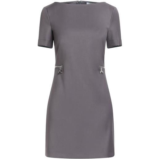 PATRIZIA PEPE - vestito corto - grigio