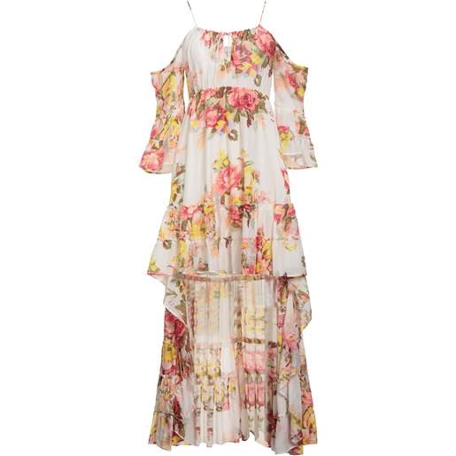 BLUGIRL - vestito lungo - bianco
