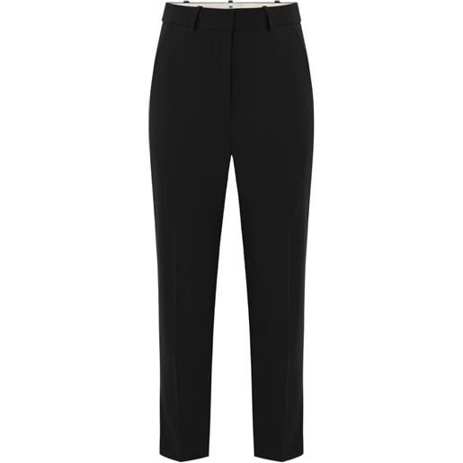 Elisabetta Franchi pantaloni leggeri in crêpe - nero