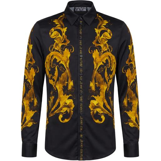 VERSACE JEANS COUTURE - camicie e bluse fantasia - nero