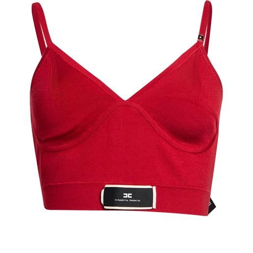 ELISABETTA FRANCHI - top - porpora