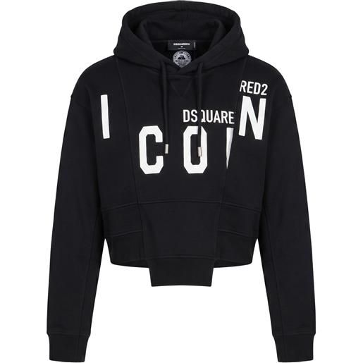 DSQUARED2 - felpa - nero