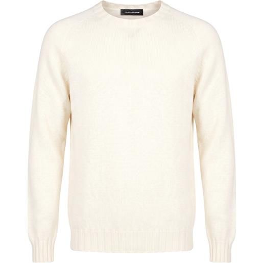 TAGLIATORE - maglia in cachemire - bianco
