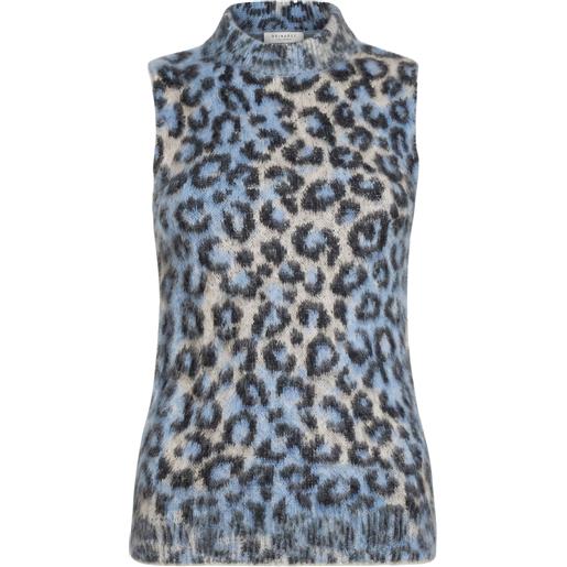 NO SECRETS - maglia gilet - blu chiaro