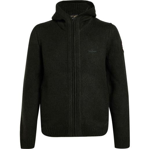 AERONAUTICA MILITARE - cardigan - verde militare