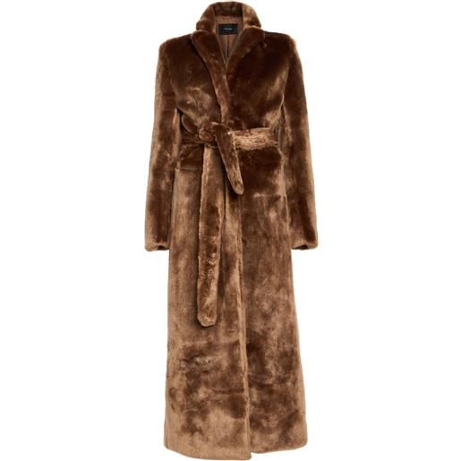 ENTIRE STUDIOS - shearling e teddy - marrone