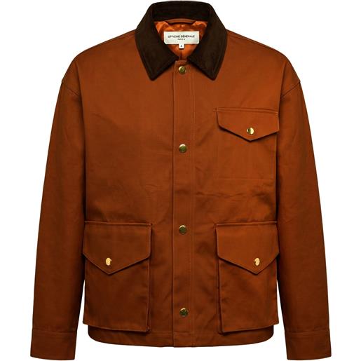 OFFICINE GÉNÉRALE - giubbotto - cuoio