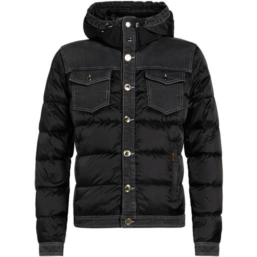 MOORER - piumino - nero