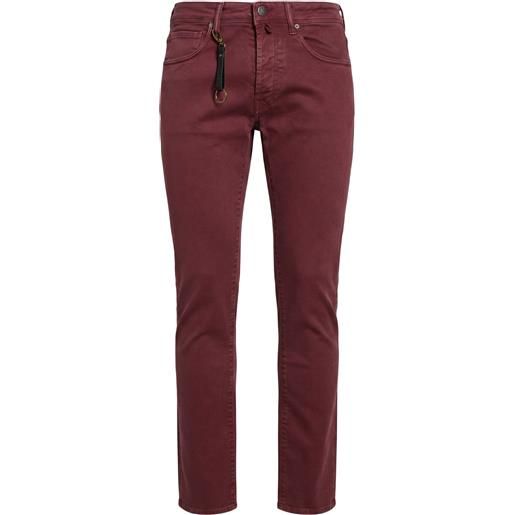 INCOTEX - pantaloni jeans - porpora