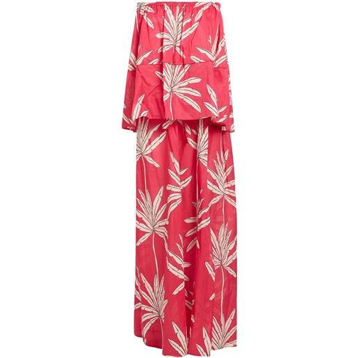 DOUUOD - vestito da cerimonia - magenta