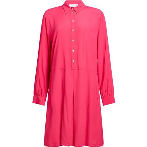 DOUUOD - vestito chemisier - magenta