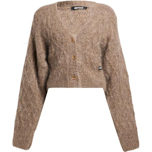 ROTATE BIRGER CHRISTENSEN - cardigan - khaki