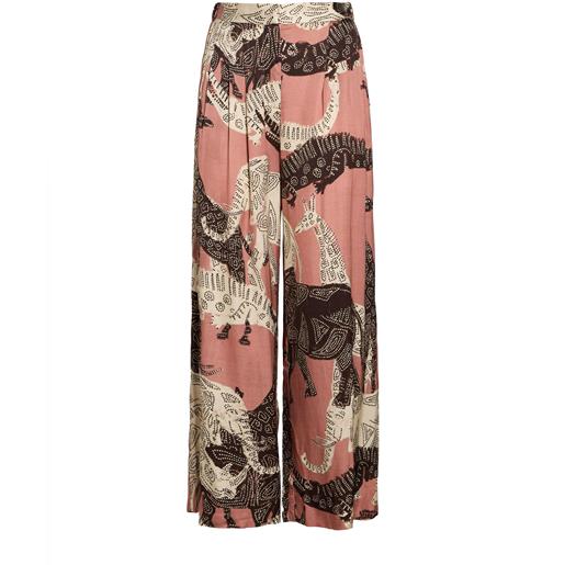 OTTOD'AME - pantalone - rosa chiaro