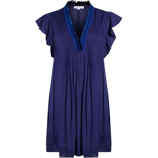 POUPETTE ST BARTH - vestito corto - blu navy