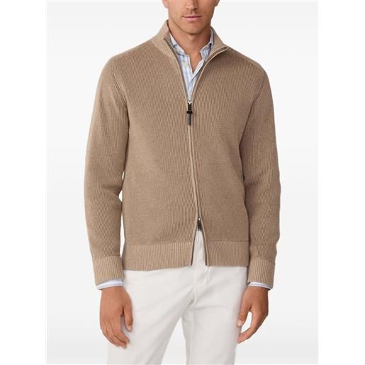 Hackett London cardigan con maniche raglan - toni neutri