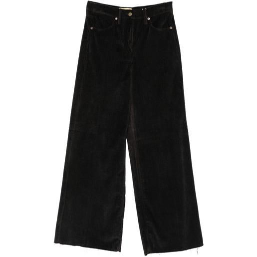 MOMONÌ pantaloni a coste - marrone