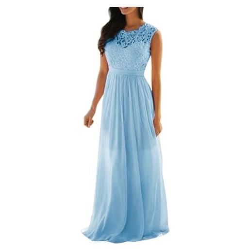 Generic elegante damigella d'onore corallo ospite donna applique abito in pizzo abiti da sposa abito da donna comodi abiti estivi
