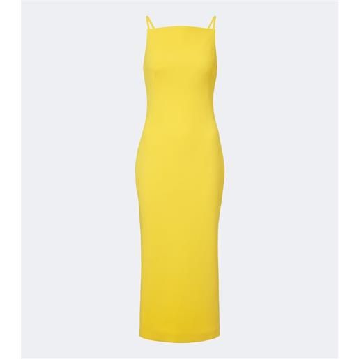 Givenchy abito midi in crêpe cady