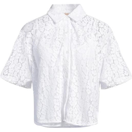 MICHAEL MICHAEL KORS - camicie e bluse in pizzo - bianco