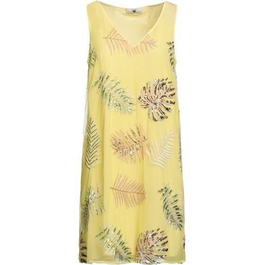 TWINSET - vestito corto - giallo