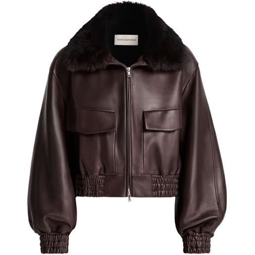 Nour Hammour bomber ellery - marrone