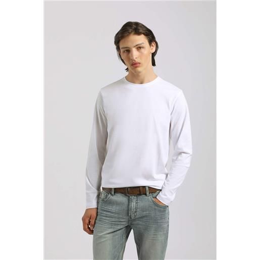 ClaytonItalia t-shirt manica lunga 100% cotone" - uomo