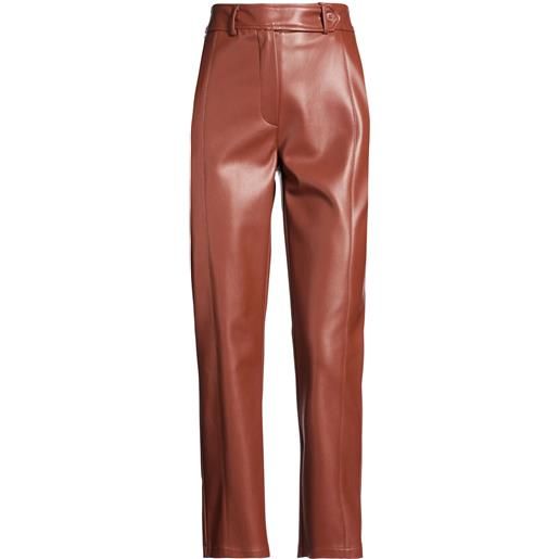 MANILA GRACE - pantalone - cuoio
