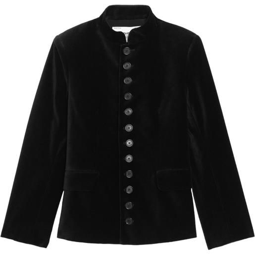 Zadig&Voltaire giacca vallo in velluto - nero