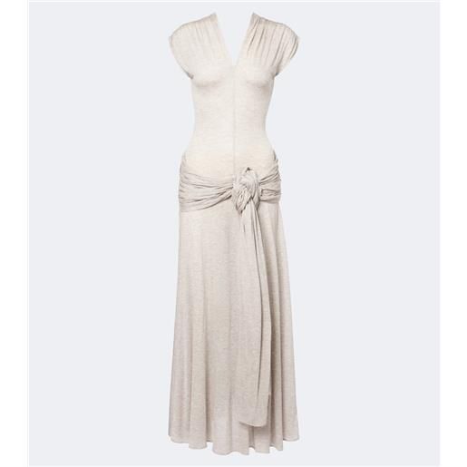 JW Anderson abito midi in jersey