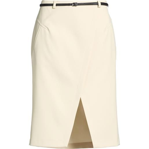 PATRIZIA PEPE - gonna midi - beige