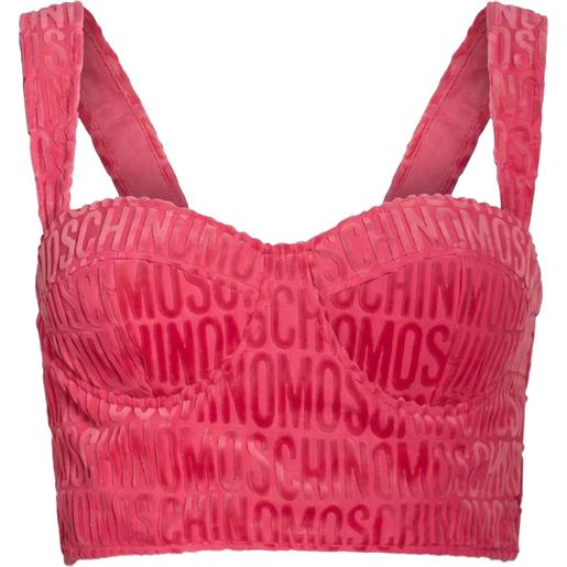 MOSCHINO - top - fucsia