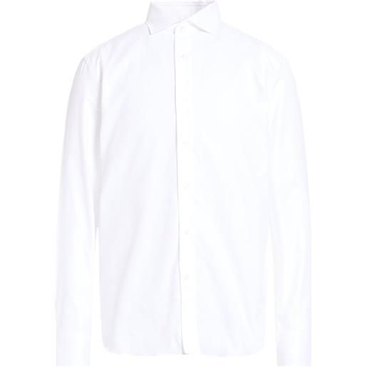 CARUSO - camicia regular fit - bianco