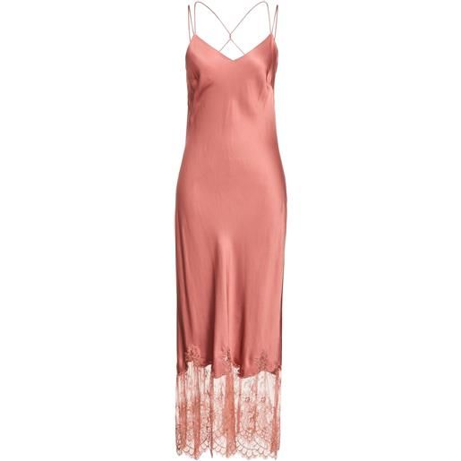 TWINSET - slip dress - rosa antico