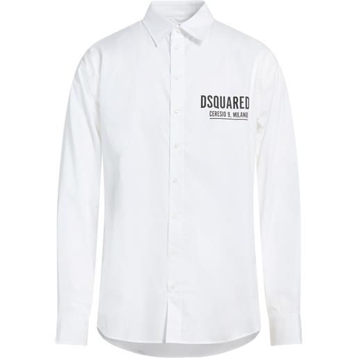 DSQUARED2 - camicia regular fit - bianco