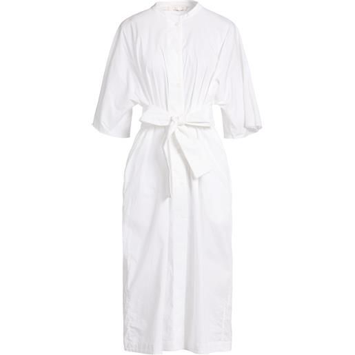 LIVIANA CONTI - vestito chemisier - bianco