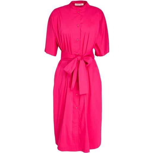 LIVIANA CONTI - vestito chemisier - magenta