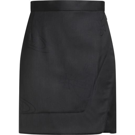VIVIENNE WESTWOOD - minigonna - nero