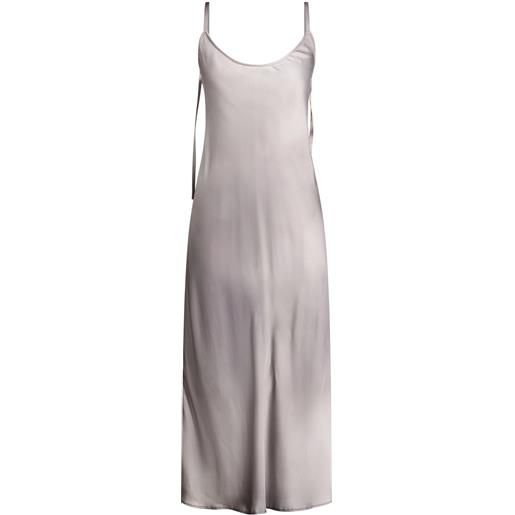 ACNE STUDIOS - slip dress - grigio