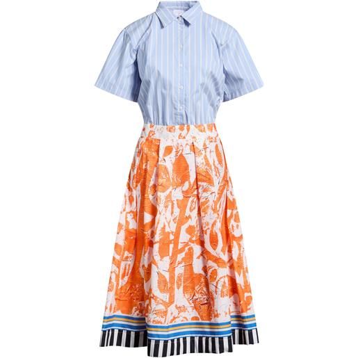 STELLA JEAN - vestito chemisier - blu chiaro