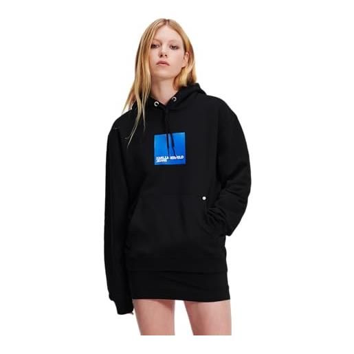Karl lagerfeld jeans donne regular logo hoodie