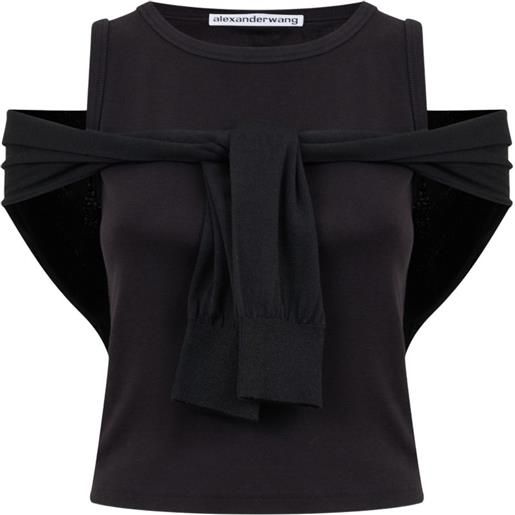 Alexander Wang canotta a strati - nero