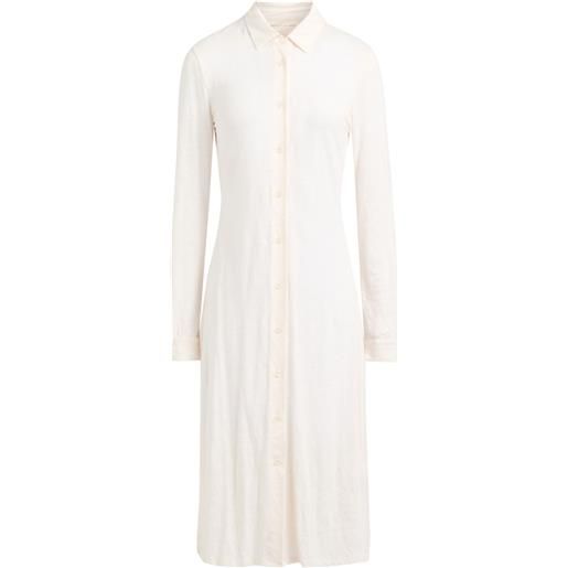 MAJESTIC FILATURES - vestito chemisier - avorio